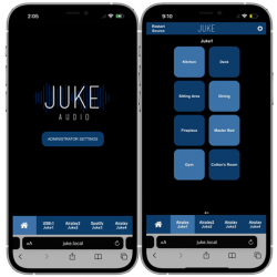 Juke Audio Juke 6 Whole Home Audio 6 Zone Streamer Amplifier with Rack Ears