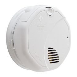 First Alert 3120BA 120V Wired Dual Tech Photo Ion Smoke Alarm, Battery Backup