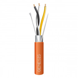Genesis 18/1pr STRND SHLD BACnet/EIA485 Wire 1000FT/304m Reel,FT6 CMP,Orange