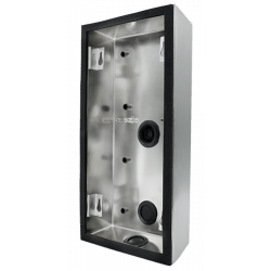 DoorBird Surface Mount Back Box for D2101V, V4A Brushed