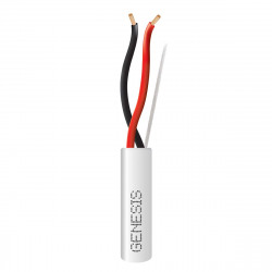 Genesis 16/2 Stranded Audacious Prem Audio Wire 500FT/152m Box, FT4 CMR, White