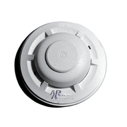System Sensor Heat Detector, 57C/135F Fixed and Rate of Rise (ROR) White