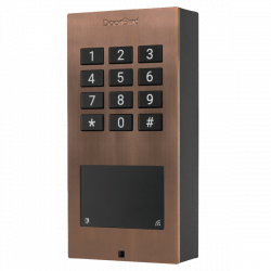 DoorBird IP and WiFi Access Control Device, Surface Mount, Bronze