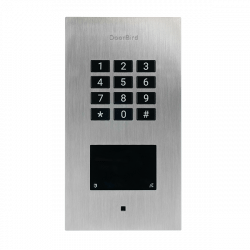 DoorBird IP and WiFi Access Control Device, Flush Mount, Stainless Steel