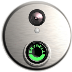 Alarm.com SkyBell HD WiFi Doorbell for Alarm.com Only, Satin Nickel