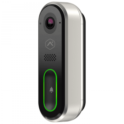 Alarm.com WiFi Video Doorbell, Silver
