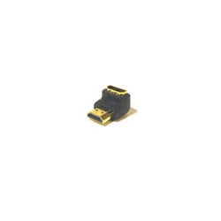 Azco HDMI Gold Plated Male / Female 90 Degree Adapter
