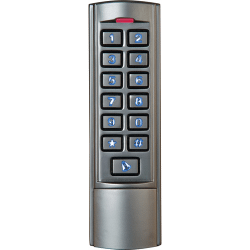 Camden Slim Line Surface Mount Stand Alone Access Control Keypad, 2000 Users