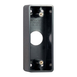 Camden Extra Deep Surface Box, Flame-Impact Res Black ABS 1 3/4&quot;x4 1/2&quot;x1 1/2&quot;