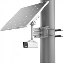 Hikvision ColorVu 8MP 4K Solar Powerd 4G Cellular Camera Kit, 2.8mm Lens