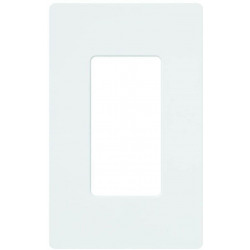 Lutron Claro Wallplate 1 Gang, White