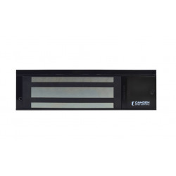 Camden 1200 lbs Magnetic Lock, 1 Door, Surface w/Timer &amp; Sensor, Black