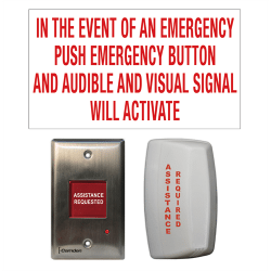 Camden Universal Emergeny Call Kit For use With CX-WC15 Restroom Kit