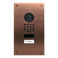 DoorBird IP Video Door Station Upgrade for D201 / D202, S.Steel V2A, Bronze