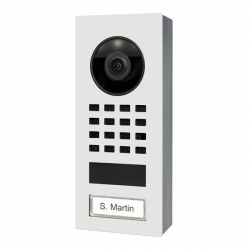 Doorbird Compact IP Video Door Station, Surface Mount, Powder-Coated RAL 9016