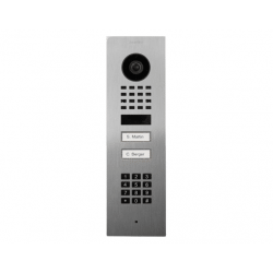 Doorbird IP Video Door Station 2 Unit w/ Keypad, Flush Mount, Stainless Steel