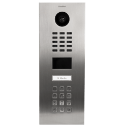DoorBird IP Video Intercom Door Station, 1 Call Button, Keypad, Stainless V2A