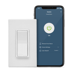 Leviton Decora Smart 2nd Gen WiFi Switch works with Alexa,Google,HomeKit,Matter