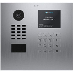DoorBird Multi Tenant IP Video Door Station, Horizontal, V4A Stainless
