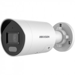 Hikvision 4 MP Smart Hybrid Light with ColorVu Fixed Mini Bullet Camera, 4MM