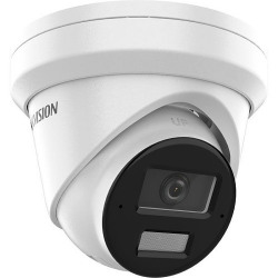 Hikvision IP Network AcuSense Smart Hybrid Turret Camera, 4MP, IR, 2.8mm, White