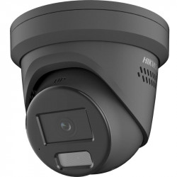 Hikvision Smart Hybrid Light, ColorVu Turret Camera, 4MP, 2.8mm, Black