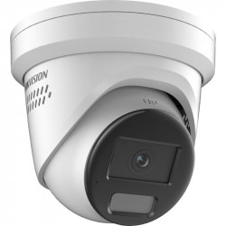 Hikvision Smart Hybrid Light, ColorVu Turret Camera, 4MP, 2.8mm, White