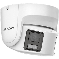 Hikvision 8MP Panoramic ColorVu Fixed Turret Network Camera, 4mm