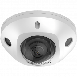 Hikvision IP Network Mini Dome AcuSense Camera, Mic, IK08, 4MP, 2.8mm