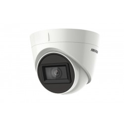 Hikvision 8MP Ultra-Low Light Turret Analog Camera, 2.8mm Fixed, White