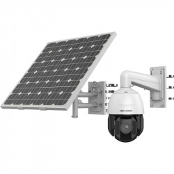 Hikvision 4MP 25X PTZ Solar Powered 4G Cellular Security Camera Kit