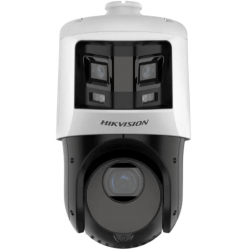 Hikvision TandemVu 6+4 MP 25X ColorVu &amp; IR PTZ, 25x Optical, 4.8-120mm