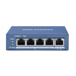 Hikvision 4-Port Gigabit Unmanaged PoE+ Switch