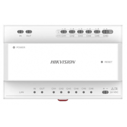 Hikvision 2 Wire IP Distributor, Din Rail, 24VDC