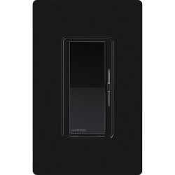 Lutron Caseta Diva Smart Dimmer Switch, Black