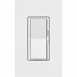 Lutron Caseta Diva Smart Dimmer Switch, White