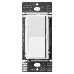 Lutron Caseta Diva Smart Dimmer Switch, White
