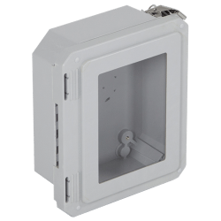 STI EnviroArmour Fiberglass Enclosure, Opaque with Window,  8x6x4