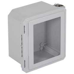 STI EnviroArmour Fiberglass Enclosure, Opaque with Window,  10x8x6
