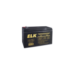 Elk Rechargeable Sealed Lead Acid Battery 12V 8AH for UPS,Alarm,Emergency Lights