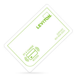 Leviton RFID Card for EV Chargers
