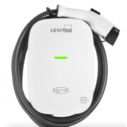 Leviton evr-green Electric Vehicle EV Charger 48A Level 2 with RFID
