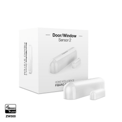 FIBARO Zwave Plus Door Window Sensor with On Board Temperature Sensor, White