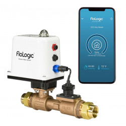 FloLogic FLS_G1.5 Water Shut Off System with 1.5&quot; Valve and Gateway Connect
