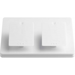 Lutron Dual Pedestal for Two Pico Remotes, White