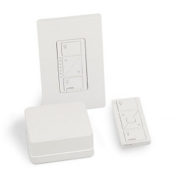 Lutron Caseta Wireless PRO Kit In-Wall Dimmer, Smart Bridge, Pico Remote