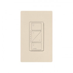 Lutron Caseta Wireless PRO In-Wall Dimmer, Light Almond