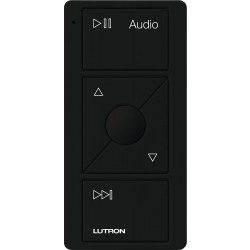 Lutron Pico Remote Control for Audio, Black