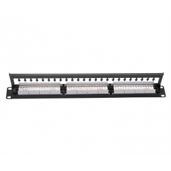 Platinum Tools Patch Panel, 24 Port, Cat6, NS, 110. Box
