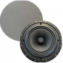 Juke Audio 8&quot; Ceiling Speakers with Magnetic Grills - 2 Speakers